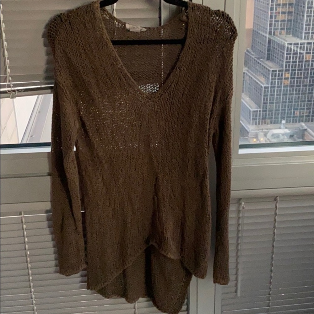 Moss Green Helmut Lang Sweater, size P